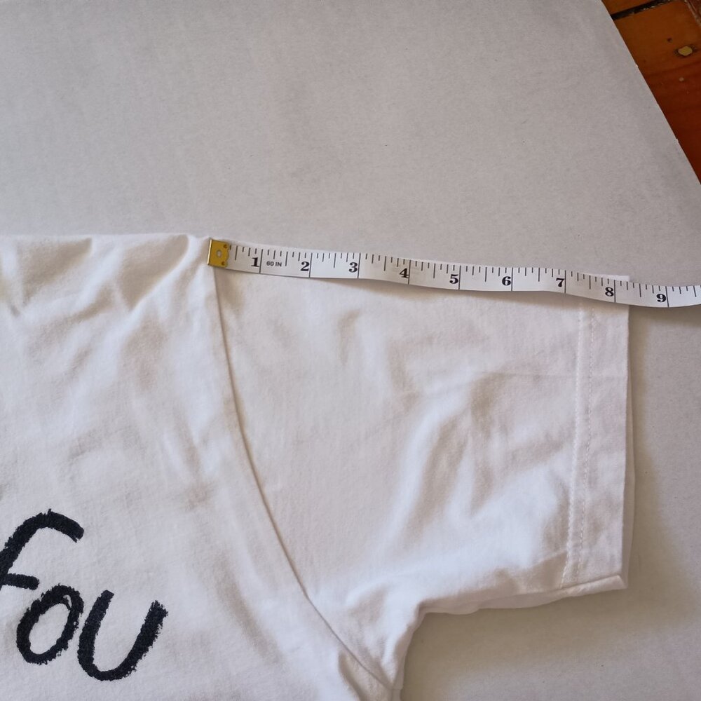 Vintage Men / Unisex Danny First TShirt Je Suis fou de Paris Size M - Picture 10 of 13